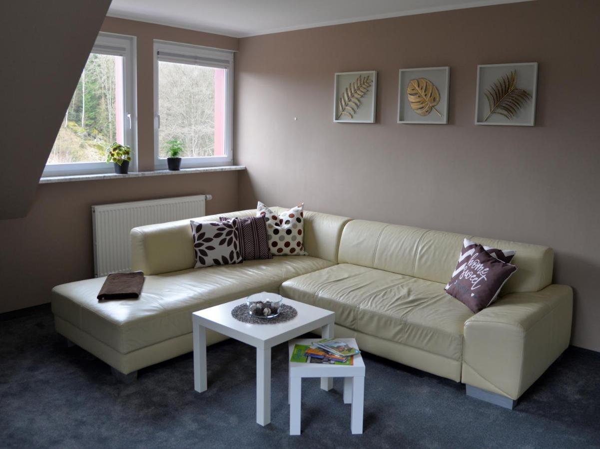 Am Quellenhaeuschen Apartment Naila Bagian luar foto