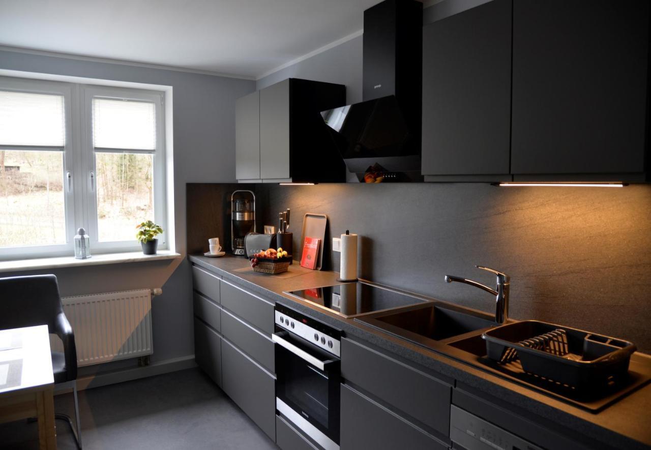 Am Quellenhaeuschen Apartment Naila Bagian luar foto