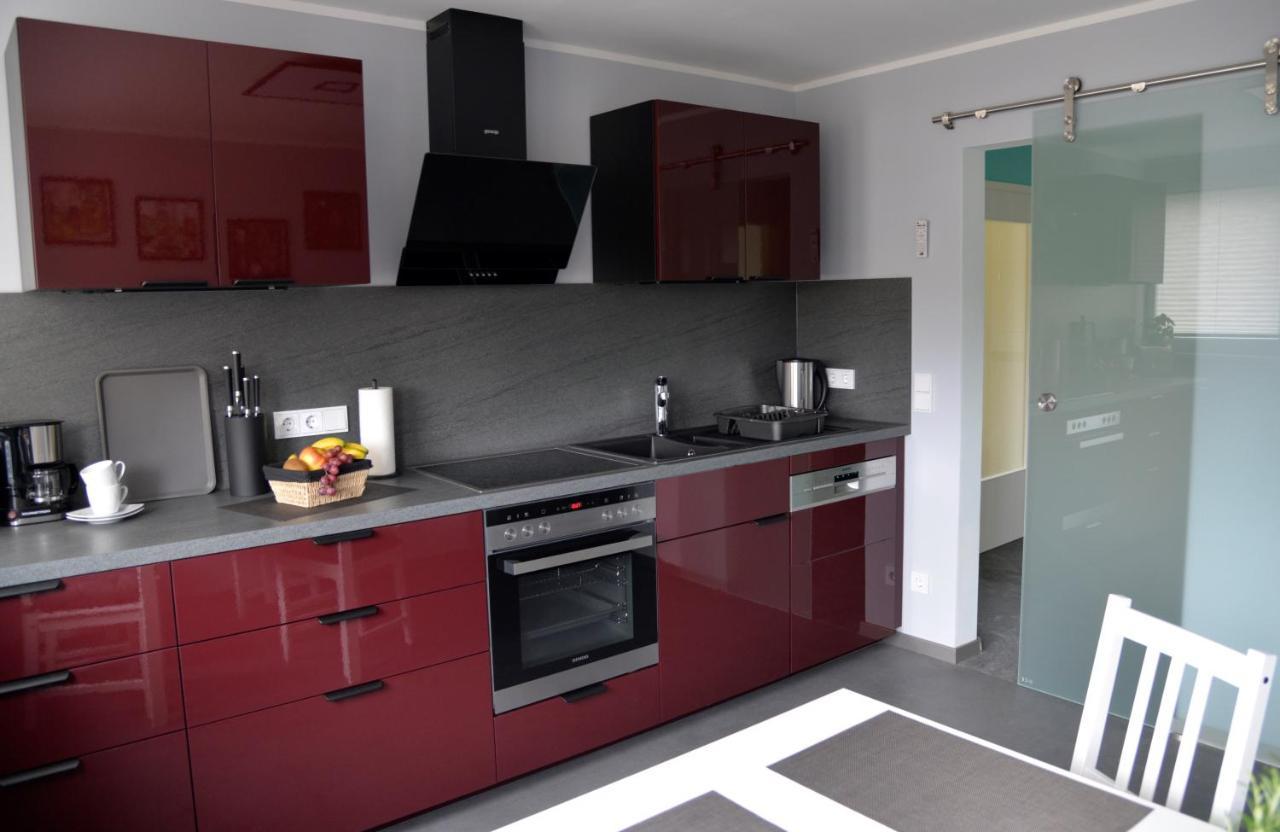 Am Quellenhaeuschen Apartment Naila Bagian luar foto